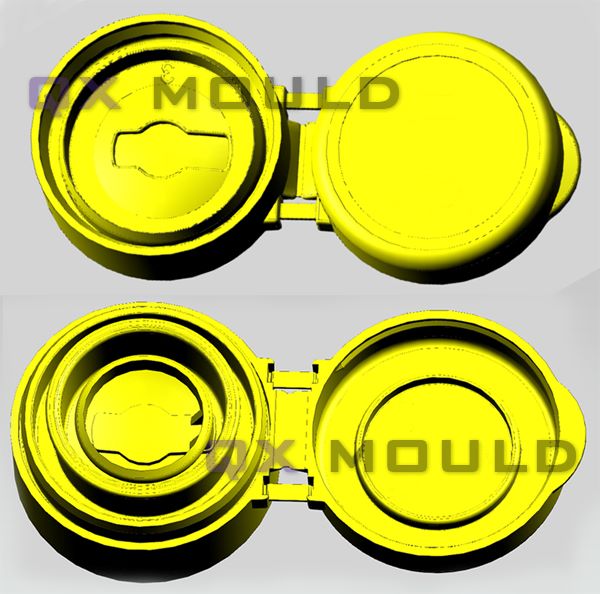 flip top cap mold design